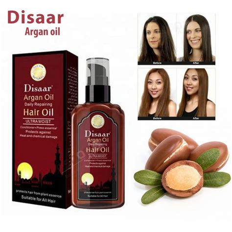 Disaar Argan Hair Oil Daily Repairing Original 120ml Eshoplk