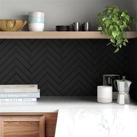 Stylish Ways To Lay Subway Tiles One Brick At A Time Black