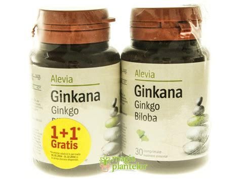 Ginkana Ginkgo Biloba 40 MG 30 30 CPR Alevia