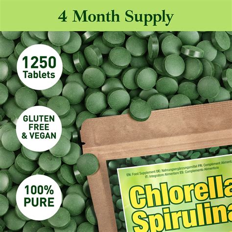 Mua Good Natured Premium Spirulina And Chlorella Capsules Tablets