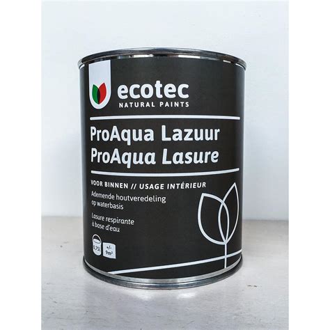 Ecotec 'Pro Aqua' houtlazuur kleurloos