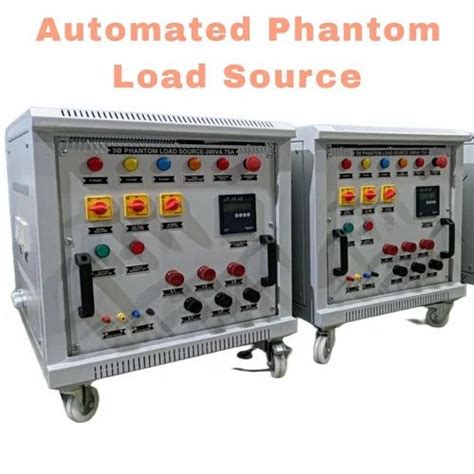 Automated Phantom Load Source Set At 150000 Unit Phantom Load Test