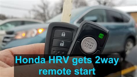 Remote Start Honda Hrv 2020