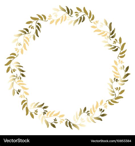 Floral Circle Frame Svg Free Svg Design File