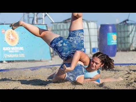 Beach Wrestling World Cadet Bronze Medal Biru Florentina Rou Vs