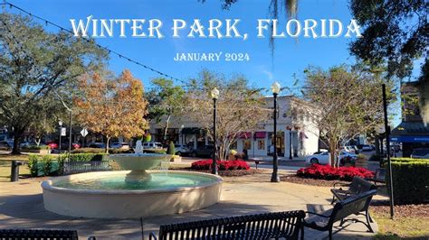 Winter Park Florida Downtown Youtube