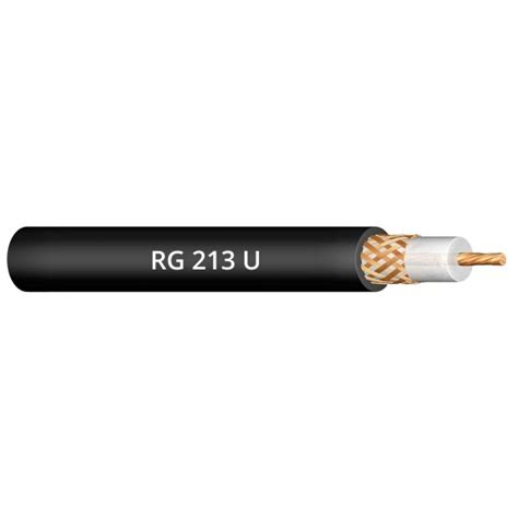 RG 213 U RG Coaxial Cable According To MIL C 17