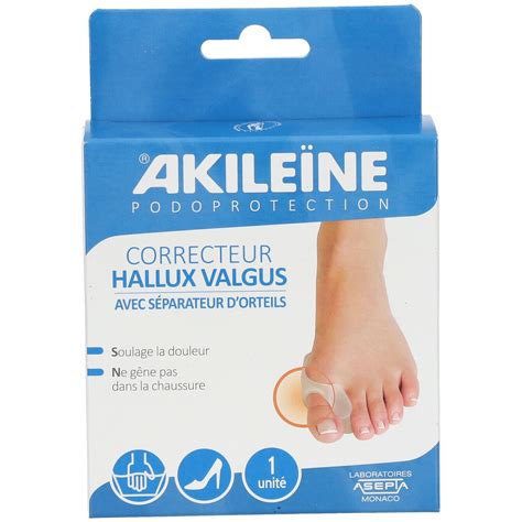 Akileine Correcteur Hallux Valgus S Parateur Pc S Redcare Pharmacie