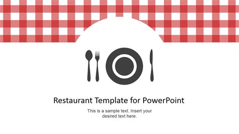 Restaurant Menu PowerPoint Template - SlideModel