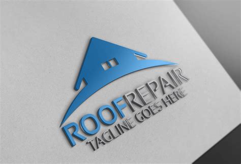 Roof Rapair Logo Branding And Logo Templates Creative Market