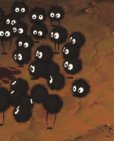 Studio Ghibli Soot Sprites