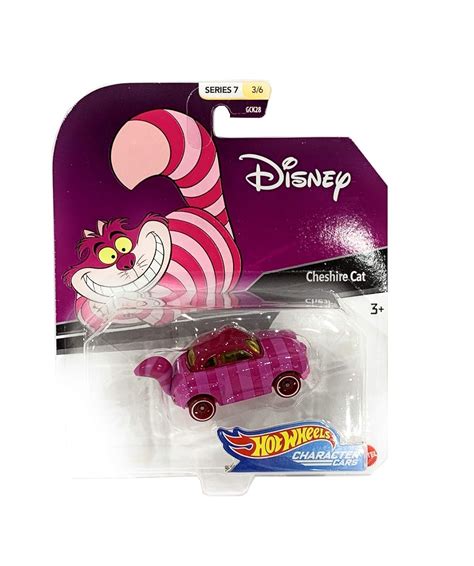Hot Wheels Disnery Pixar Character Cars Series Scale Cheshire Cat Vehicle Amazon