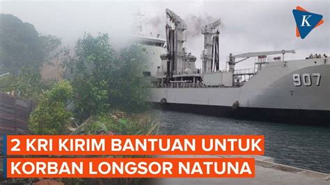 Tni Al Kerahkan Kri Bontang Dan Imam Bonjol Bantu Korban Longsor Di