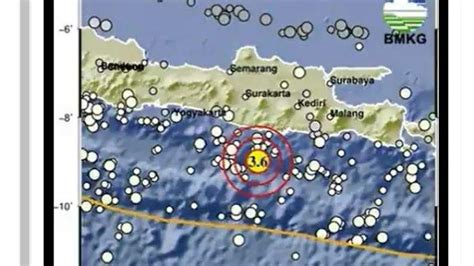 Gempa Bumi Sudah Terjadi Senin Oktober Info Bmkg Cek