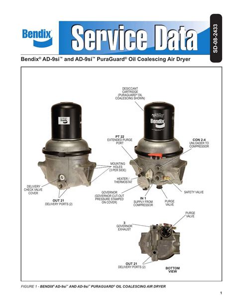 Exploring The Inner Workings Of A Bendix Air Compressor Parts Diagram