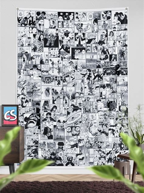 Manga Panel Tapestry Mixed Version Comicsense Senpaicart