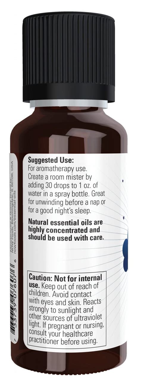 NOW Peaceful Sleep Oil Blend - 1 Fl. Oz. | Get 100% Best Quality Vitamin