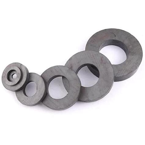 Sintered Ferrite Permanent Ring Magnet Speaker Magnet China Y