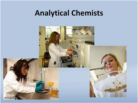 Careers In Chemistry Ppt