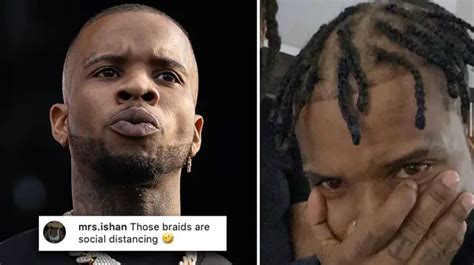 Tory Lanez Roasted After Debuting Socially Distanced Braids Hairstyle