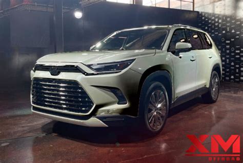 2024 Grand Highlander Toyotas Biggest 3 Row Suv Unveiled