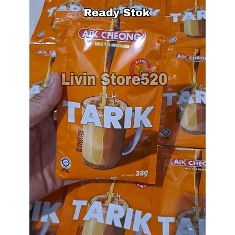 Teh Tarik In Classic Import Malaysia Sachet Aik Cheong Milk Tea