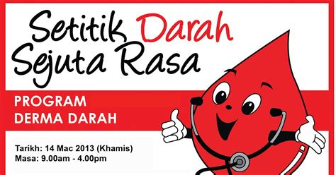 Lukisan Poster Derma Darah Be Kind To Everyone 3 In Red Sticker For