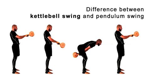 Difference between kettlebell swing and pendulum swing