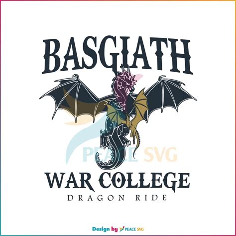 Free Basgiath War College Dragon Rider SVG Digital Cricut File - PeaceSVG