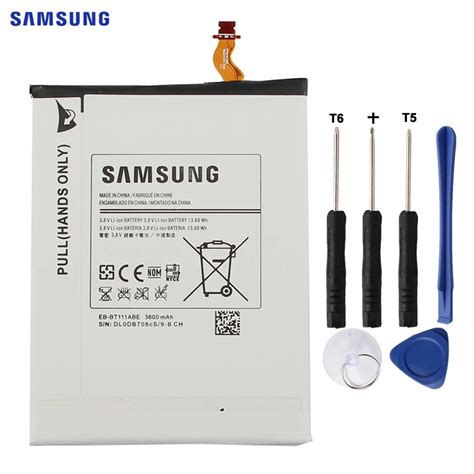 SAMSUNG Original Replacement Battery EB BT115ABC For Samsung SM T110 SM