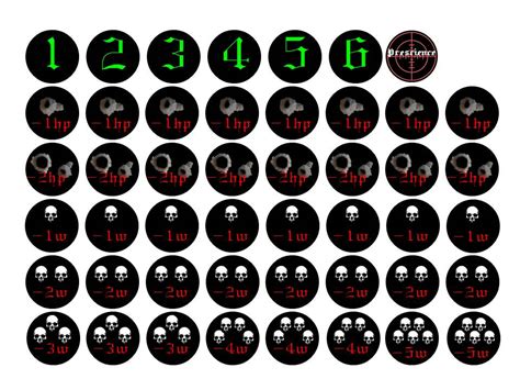 How To Make 40k Objective And Status Markers Easily