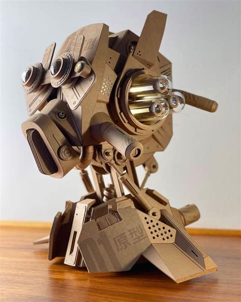 Greg Olijnyk Transforming Cardboard Into Artistic Marvels