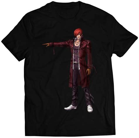 Iori Yagami KOF XIV Premium Unisex T Shirt Vector Etsy Tech T