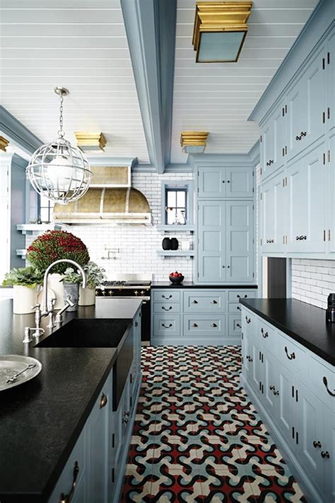 15 Cocinas Azules Que Te Harán Soñar Prometido · 15 Kitchens With