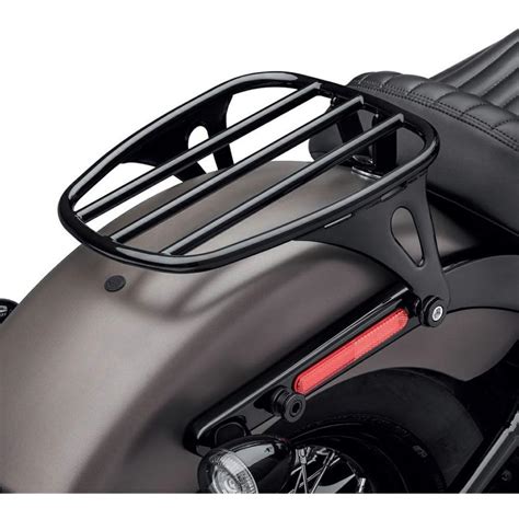 50300120 ハーレー純正 ソロラゲッジラックSolo Luggage Rack Gloss BlackM8ソフテイル