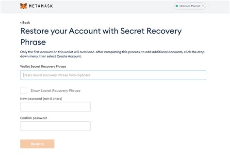 Lost your MetaMask 'Secret Recovery Phrase' & Wallet?? There might