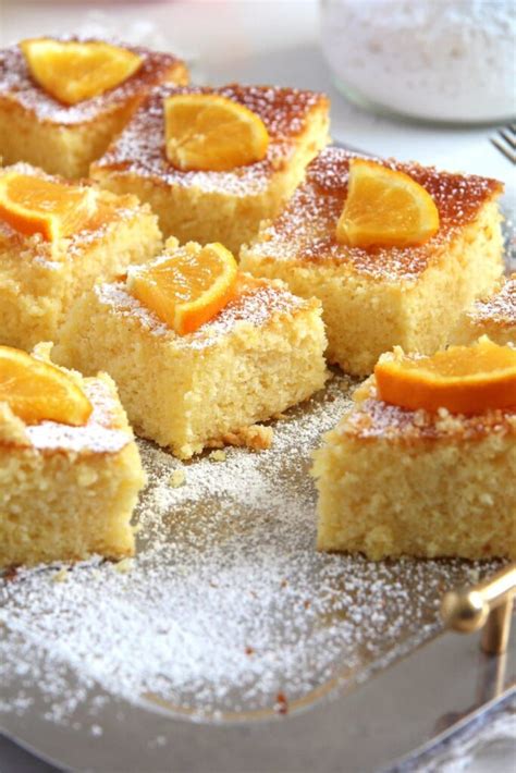 Polenta Orange Cake Malai Dulce