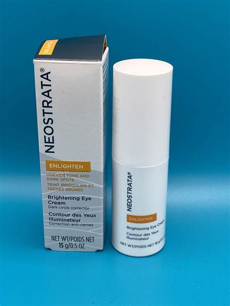 Neostrata Enlighten Brightening Eye Cream Dark Circle Corrector Oz