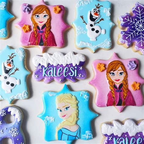 Frozen Custom Sugar Cookies Etsy