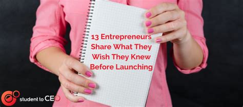 Entrepreneurs Share What They Wish They Knew Before Launching