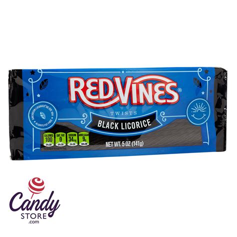 Red Vines Black Licorice 5oz 24ct