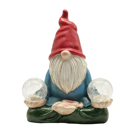 Żywica Naughty Garden Gnome Garden Dekoracja Statua Stary Człowiek