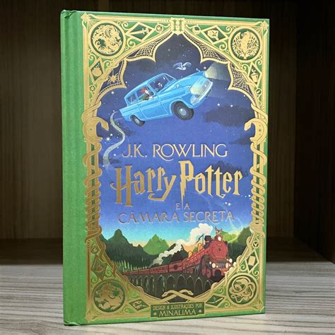 Harry Potter E A Camara Secreta Ilustrado - Livro Harry Potter e a Câmara Secreta (Edição Minalima Editora Rocco ...