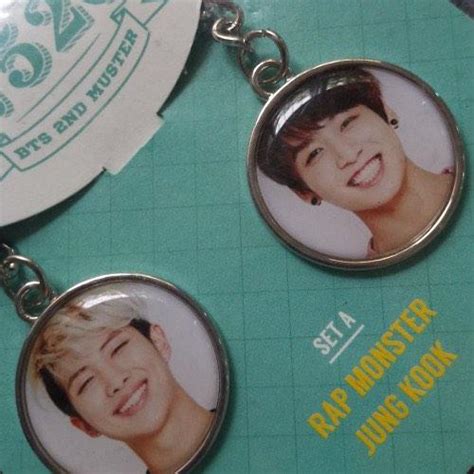 INSTOCK BTS 2nd Muster Official Face Key Ring RM JUNGKOOK