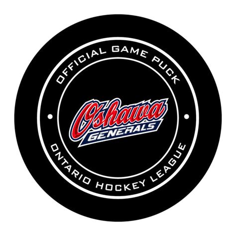 Oshawa Generals Hockey Puck Ogre Brand