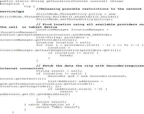 class deployment  determine  device location