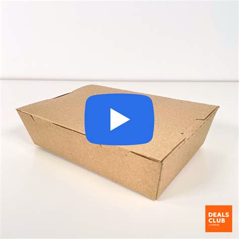 Eco Friendly Kraft Takeaway Box Deals Club By Storehub