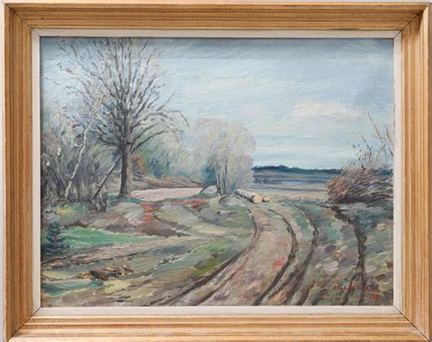 REINHOLD VON ROSEN Oil On Canvas Signed Dated 1933 Art Paintings