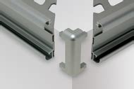 Schluter RONDEC CT Anodized Aluminum Double Rail Edging Profile