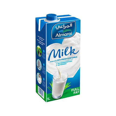 Al Marai Milk Full Fat Long Life 1l By Hayat Market